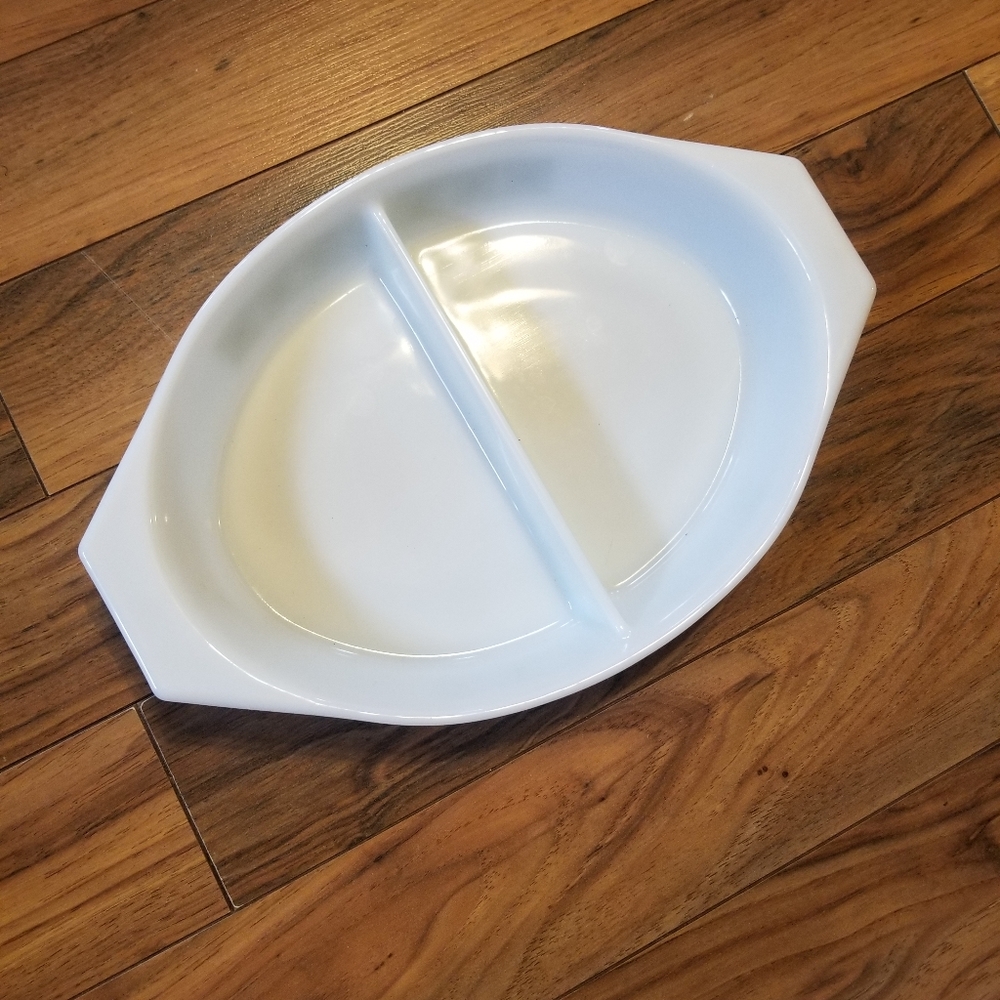Pyrex split dish - Picture 3 of 4